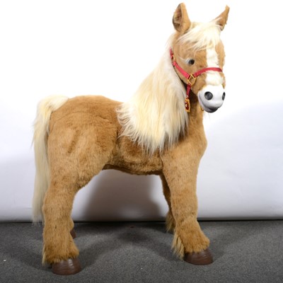 Lot 252 - Hasbro FurReal Friends Butterscotch Pony, plush soft toy, height 99cm, boxed.