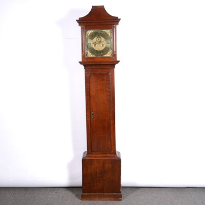 Lot 354 - Richard Martin, Northampton, oak longcase clock