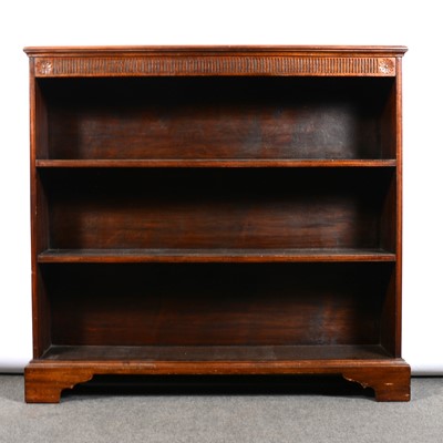 Lot 561 - Walnut bookcase