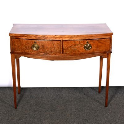 Lot 431 - 19th Century mahogany side table