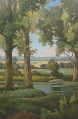 Lot 286 - Wilfred Ernest Billinghame, two rural landscapes