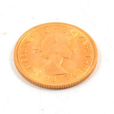 Lot 346 - Elizabeth II gold sovereign, 1967