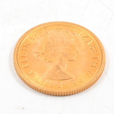 Lot 352 - Elizabeth II gold Sovereign, 1967