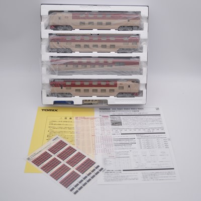 Lot 220 - Tomix HO gauge model railway set, ref HO-9002 JR Limited Express sleeping car series 285