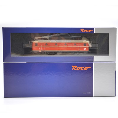Lot 79 - Two Roco HO model railway diesel locomotives