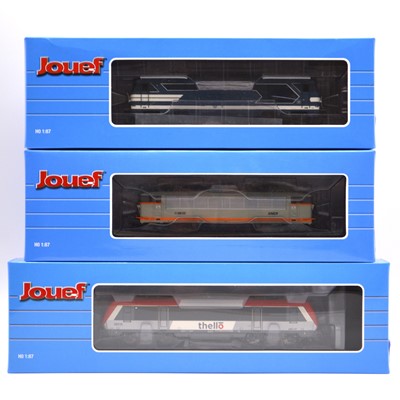 Lot 191 - Three Jouef HO gauge model railway diesel locomotives