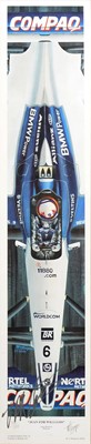 Lot 125 - F1 Motor-racing interest; a Juan Pablo Montoya signed limited print