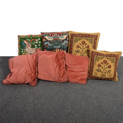 Lot 446 - Seven cushions