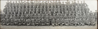 Lot 87 - Northamptonshire Regiment photographs, needlework panel, etc.