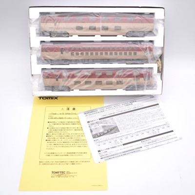 Lot 537 - Tomix HO model railway set, ref HO-9003 JR 285 sleeping car series 'Sunrise Express', boxed.