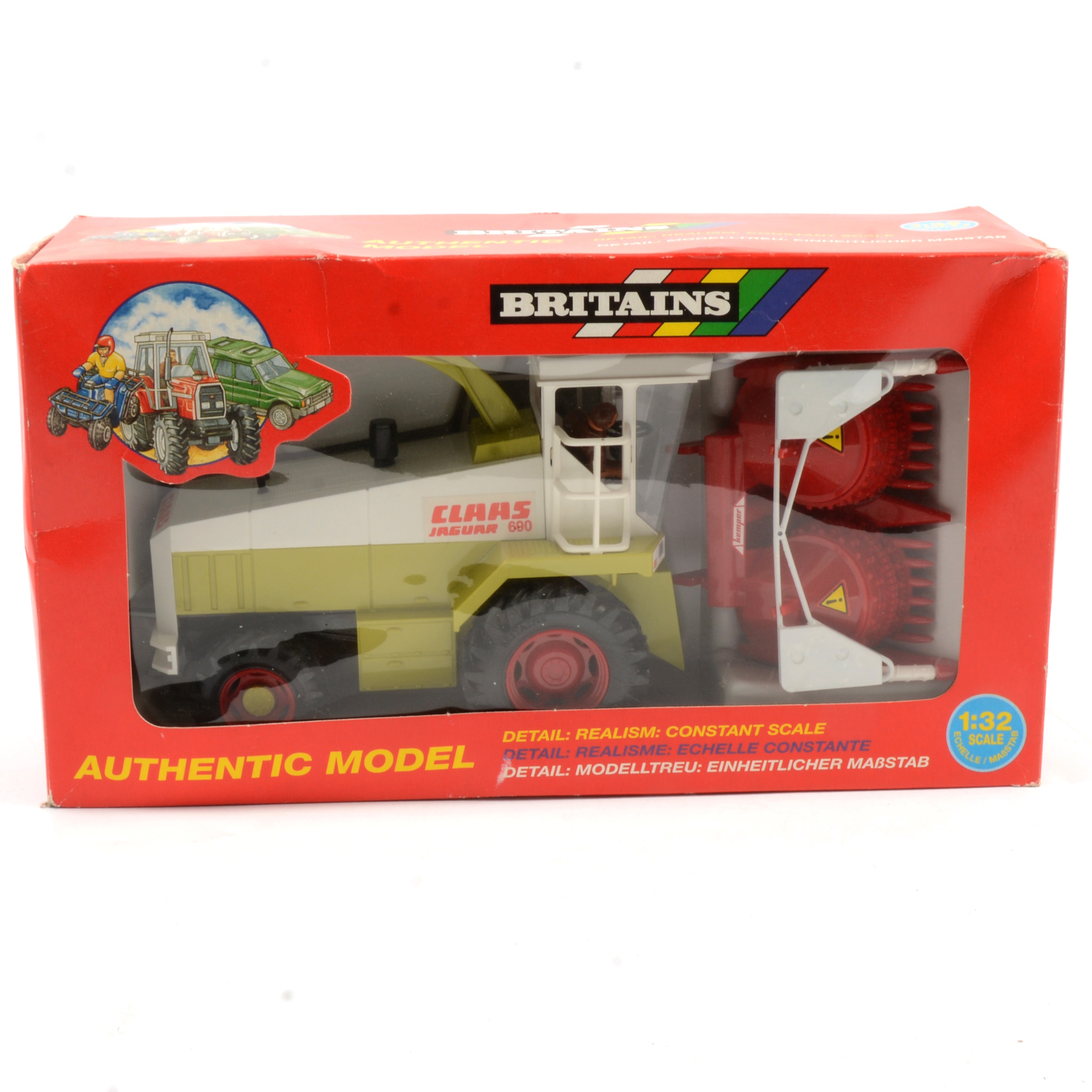 Lot 256 - Britains Farm toy, ref 9586 Claas forage