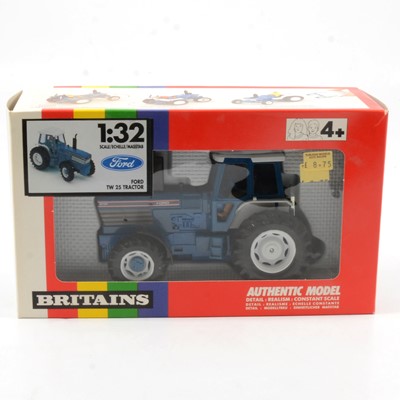 Lot 247 - Britains Farm toy, ref 9508 Ford TW 25 tractor, boxed.