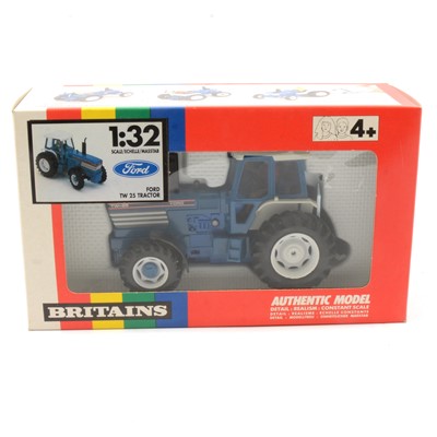 Lot 222 - Britains Farm toy, ref 9508 Ford TW 25 tractor, boxed.