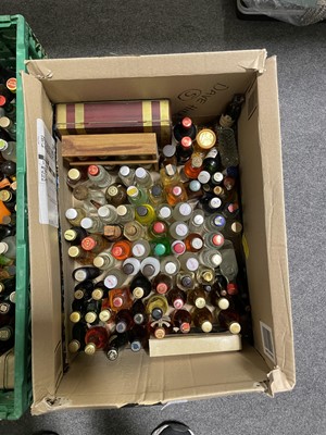 Lot 106 - Large collection of assorted miniature spirits and liqueurs, approx 300 bottles