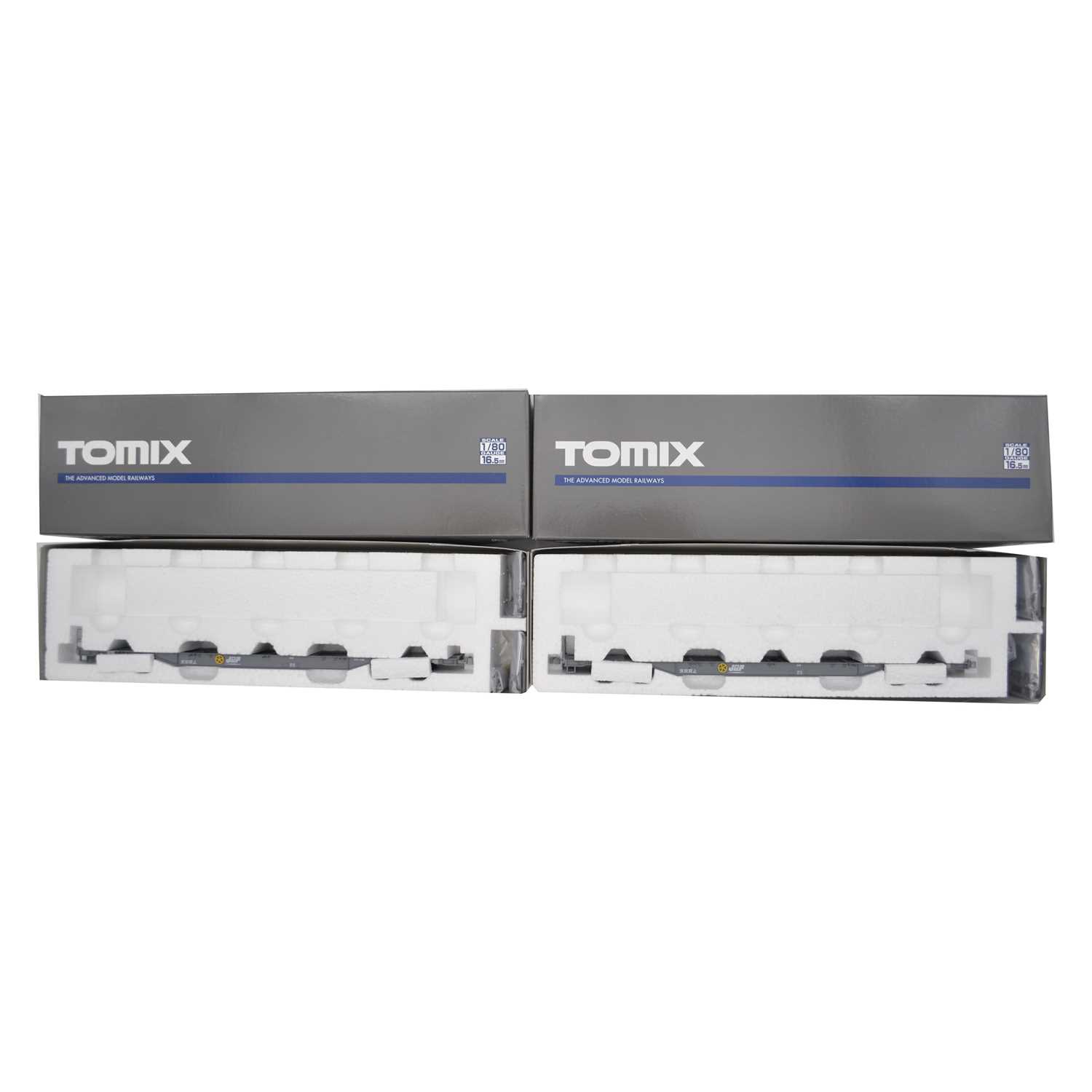 Lot 558 - Ten Tomix HO model railways JR freight containers.