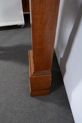 Lot 533 - Oak longcase clock, Thomas Fletcher, Chester