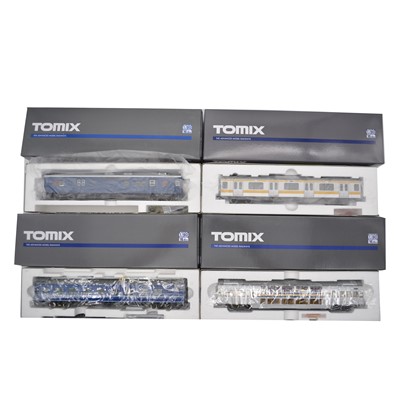 Lot 388 - Five Tomix HO model railway passenger coaches.