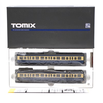 Lot 379 - Tomix HO model railway passenger coaches ref HO-070 JR 113-1500, 2-car, boxed.