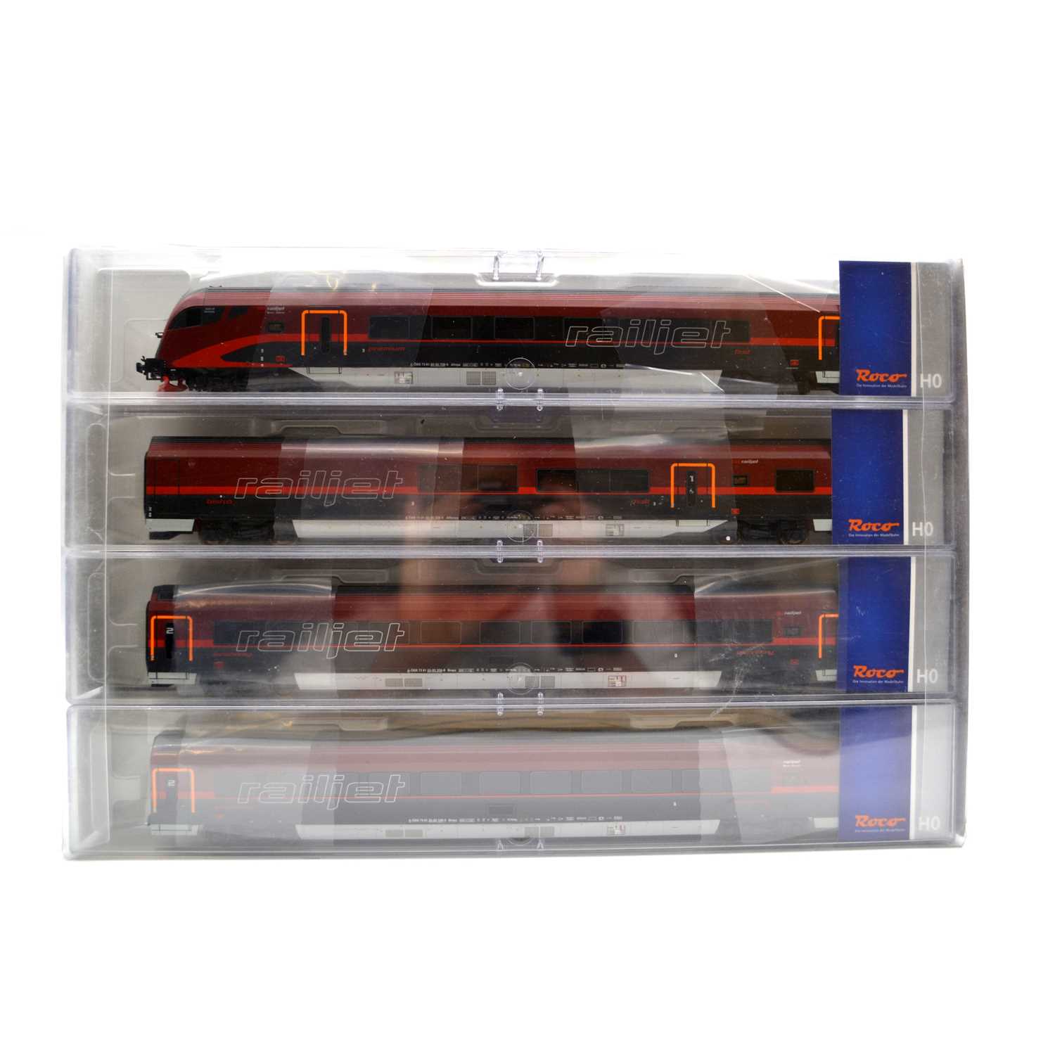 Lot 190 - Roco HO gauge model railways, coach set ref