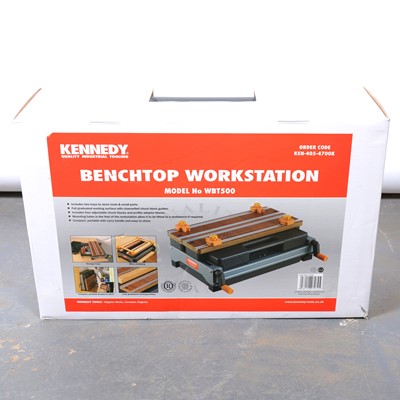 Lot 262 - Kennedy bench top workstation and one other.