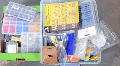 Lot 276 - Two boxes of assorted screws and bolts etc.