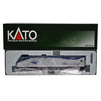 Lot 193 - Kato HO gauge Amtrak locomotive ref 37-6103 GE P42 Genesis phase Vb #188, boxed.