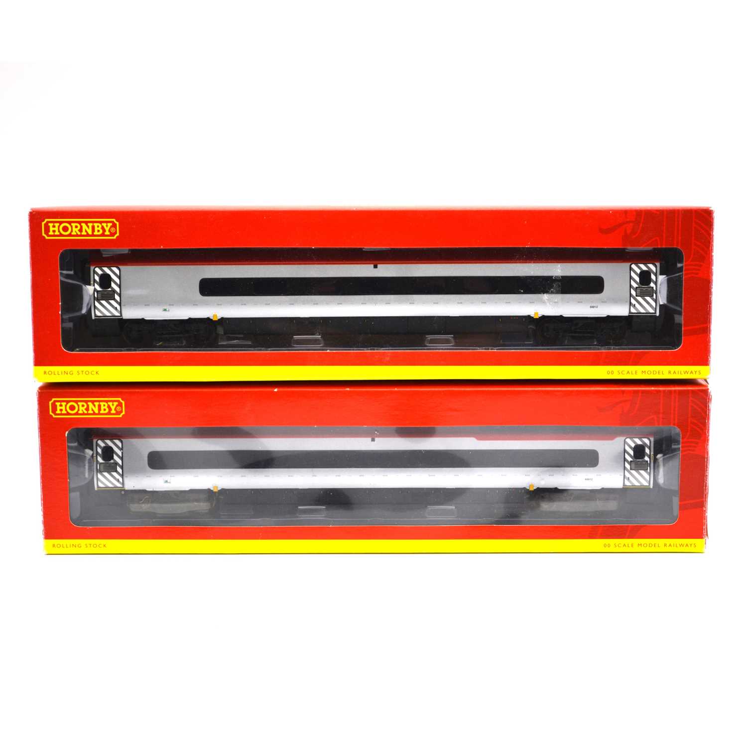 Lot 590 - Two Hornby OO gauge model railway Pendolino passenger coaches.