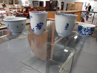 Lot 4 - Small Cantonese porcelain pear-shape teapot, and other Chinese porcelain items.