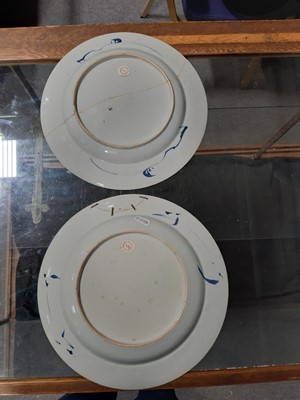 Lot 9 - Collection of Chinese blue and white plates and dishes