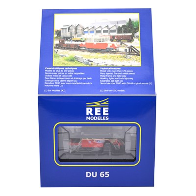 Lot 264 - Ree Modeles HO gauge model railway locomotive ref MB-035 DU65 6 119, boxed.