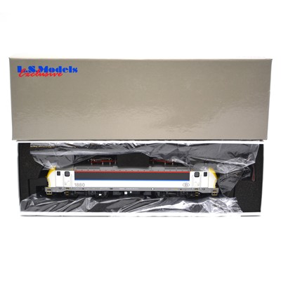 Lot 284 - LS Models Exclusive HO gauge model locomotive, ref 12218 B 1880, boxed.