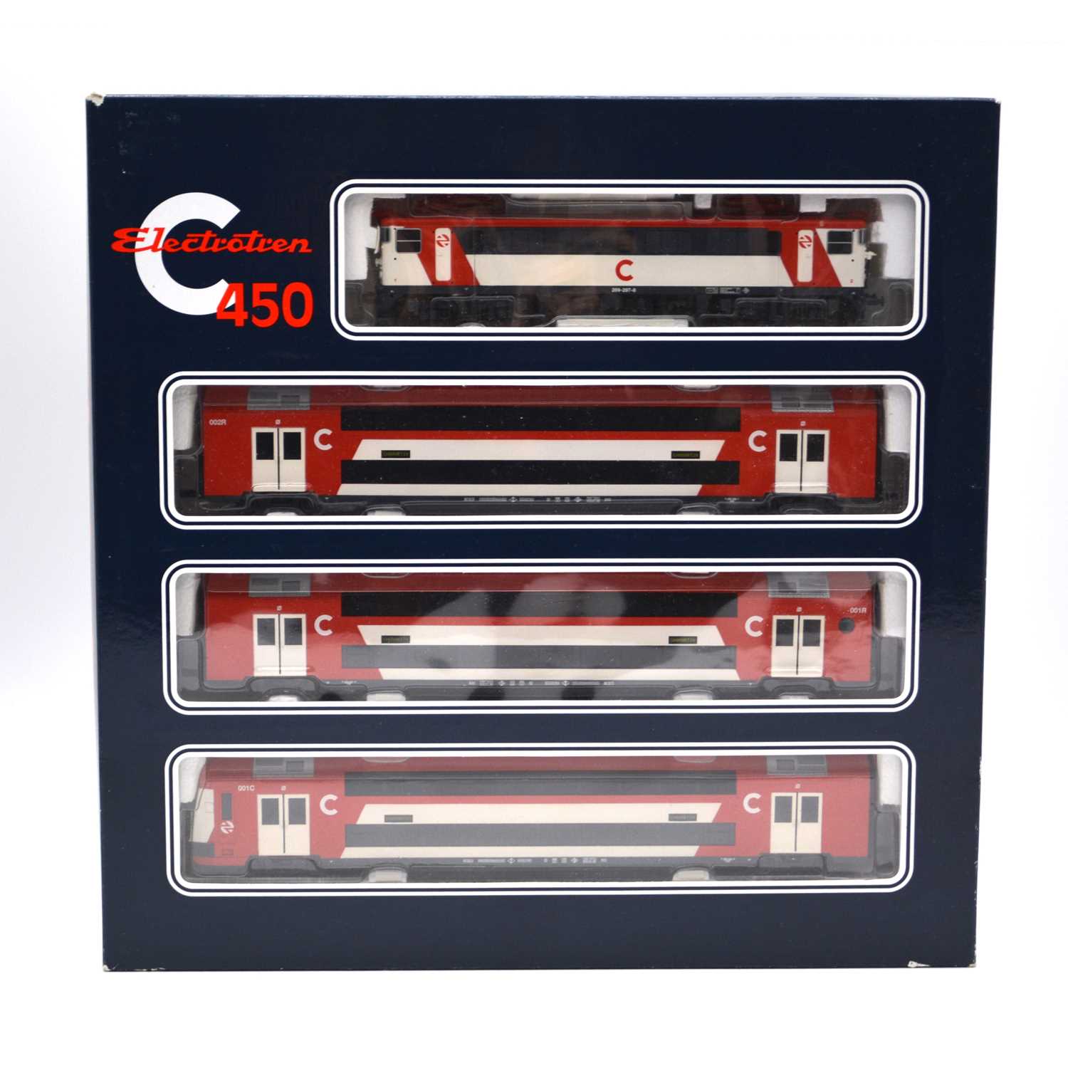 Lot 425 - Electrotren HO gauge model railway set, ref 3450 series 450 with 269-297-9 locomotive