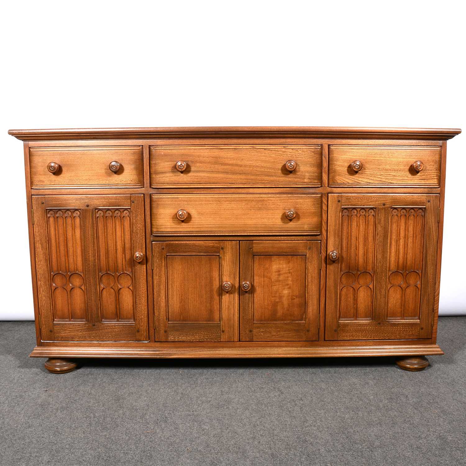 Lot 369 Extensive Ercol 'Old Colonial' dining room