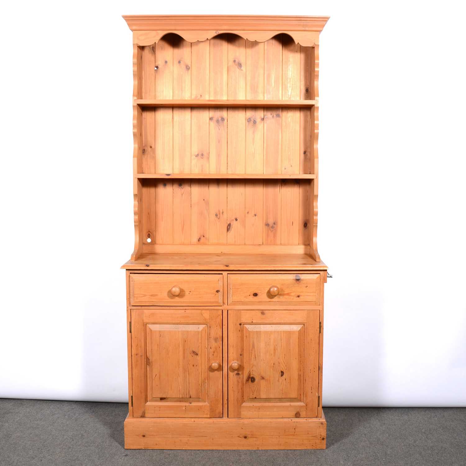 Lot 381 Small pine kitchen dresser