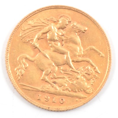 Lot 89 - Edward VII Gold Half Sovereign, 1910 4g