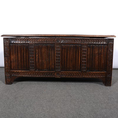 Lot 343 - Oak coffer