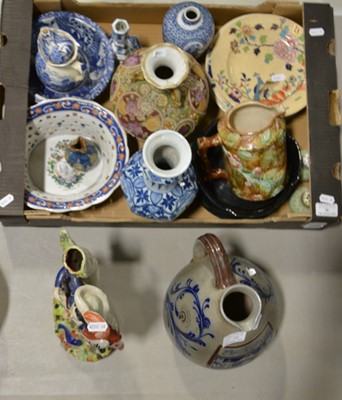 Lot 58 - Two boxes of assorted decorative ceramics