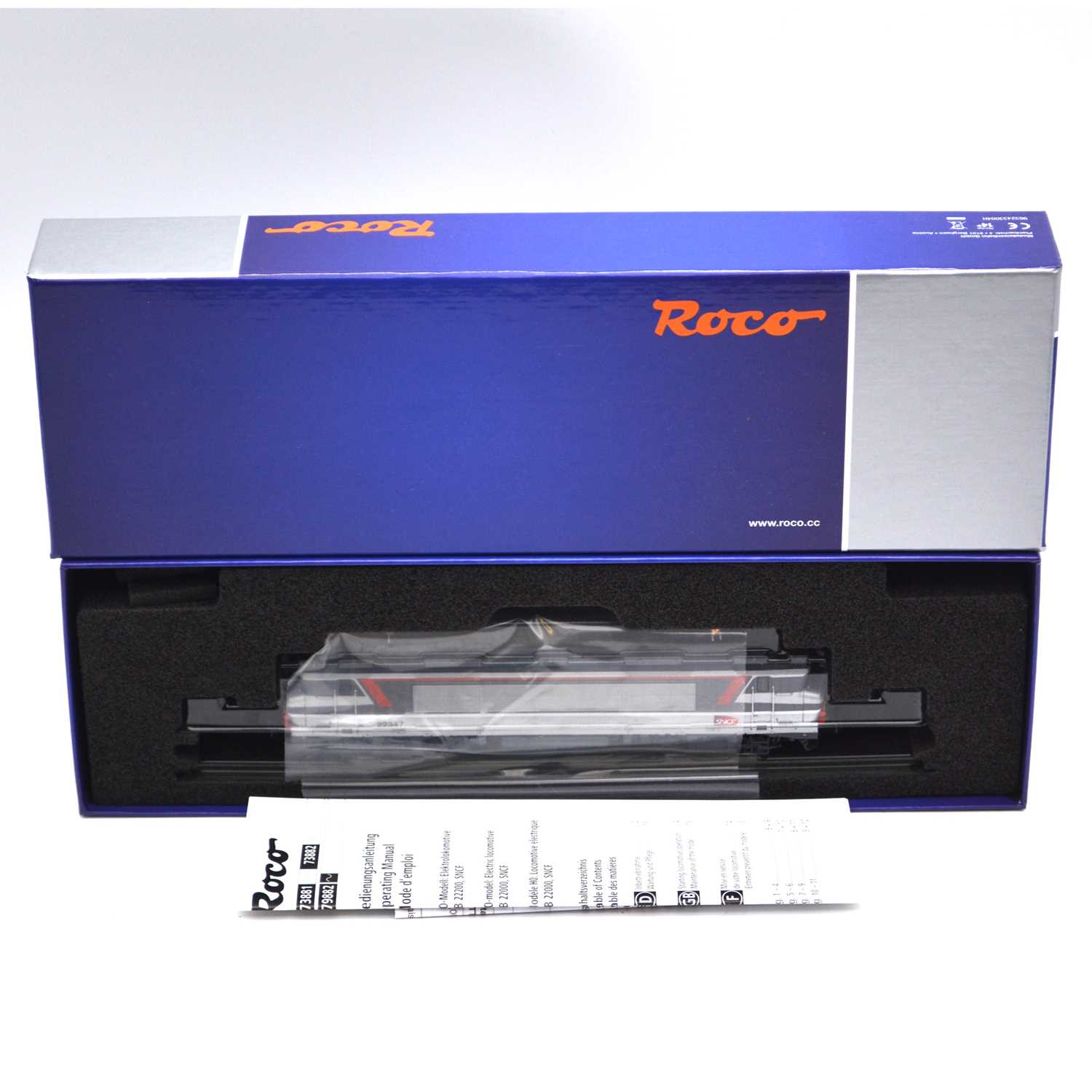 Lot 377 - Roco HO gauge model railway locomotive ref 73881 SNCF 22347