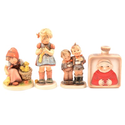 Lot 24 - Forty Hummel figures and The Official M J Hummel Price Guide.