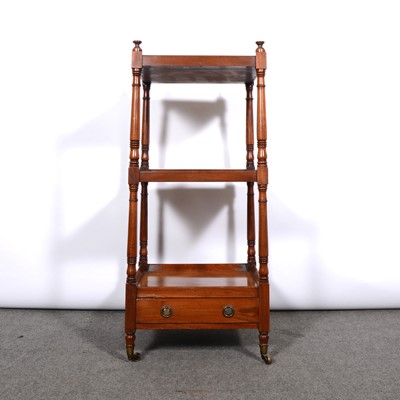 Lot 342 - Victorian mahogany whatnot