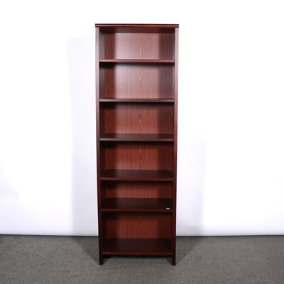 Lot 353 - Wood effect tall bookcase