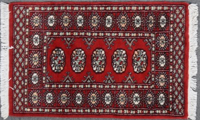 Lot 407 - Small Bokhara mat