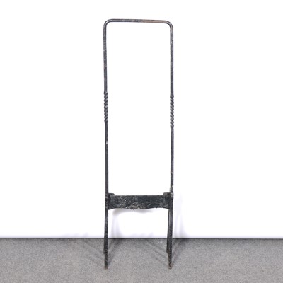 Lot 401 - Old wrought iron boot scraper