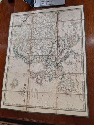 Lot 119 - James Wyld, Map of Europe