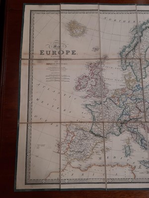 Lot 119 - James Wyld, Map of Europe