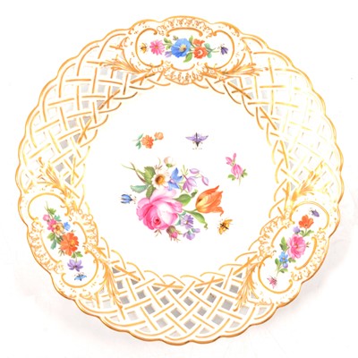 Lot 3 - Meissen porcelain cabinet plate