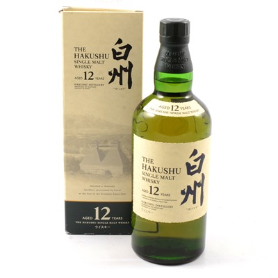 Lot 267 - The Hakushu, 12 year old, single malt Japanese whisky