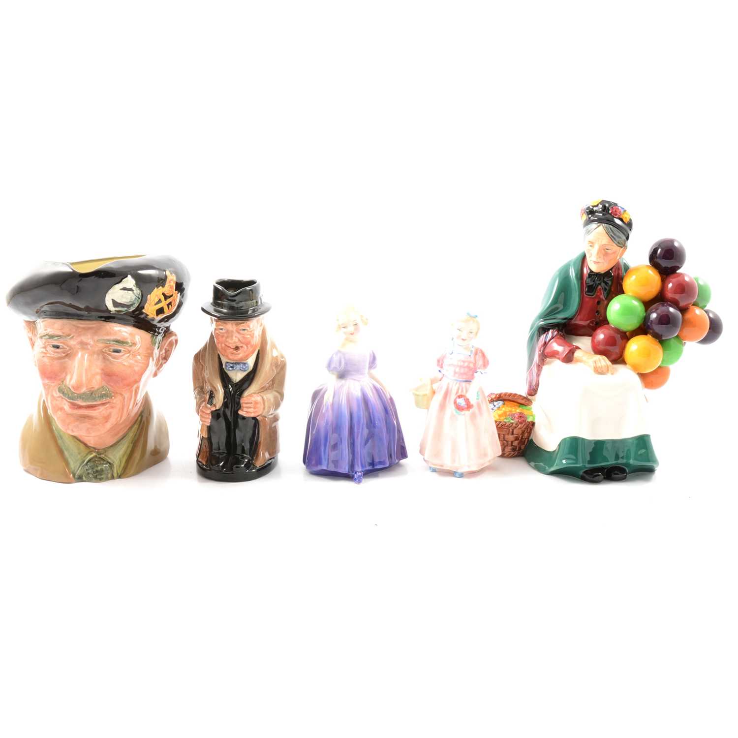 Lot 35 - Royal Doulton figures and others