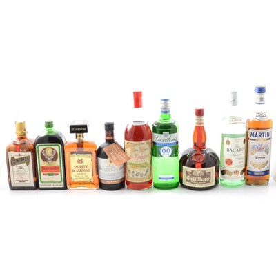 Lot 274 - Quantity of assorted spirits and liqueurs