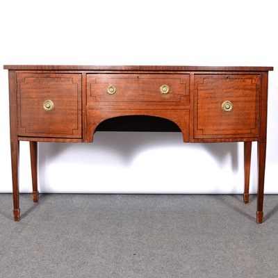 Lot 311 - Victorian Mahogany bowfront sideboard